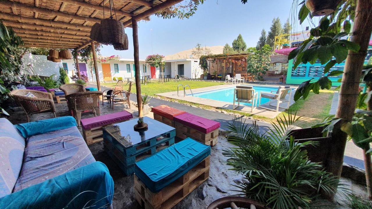 The Upcycled Hostel Huacachina イカ エクステリア 写真