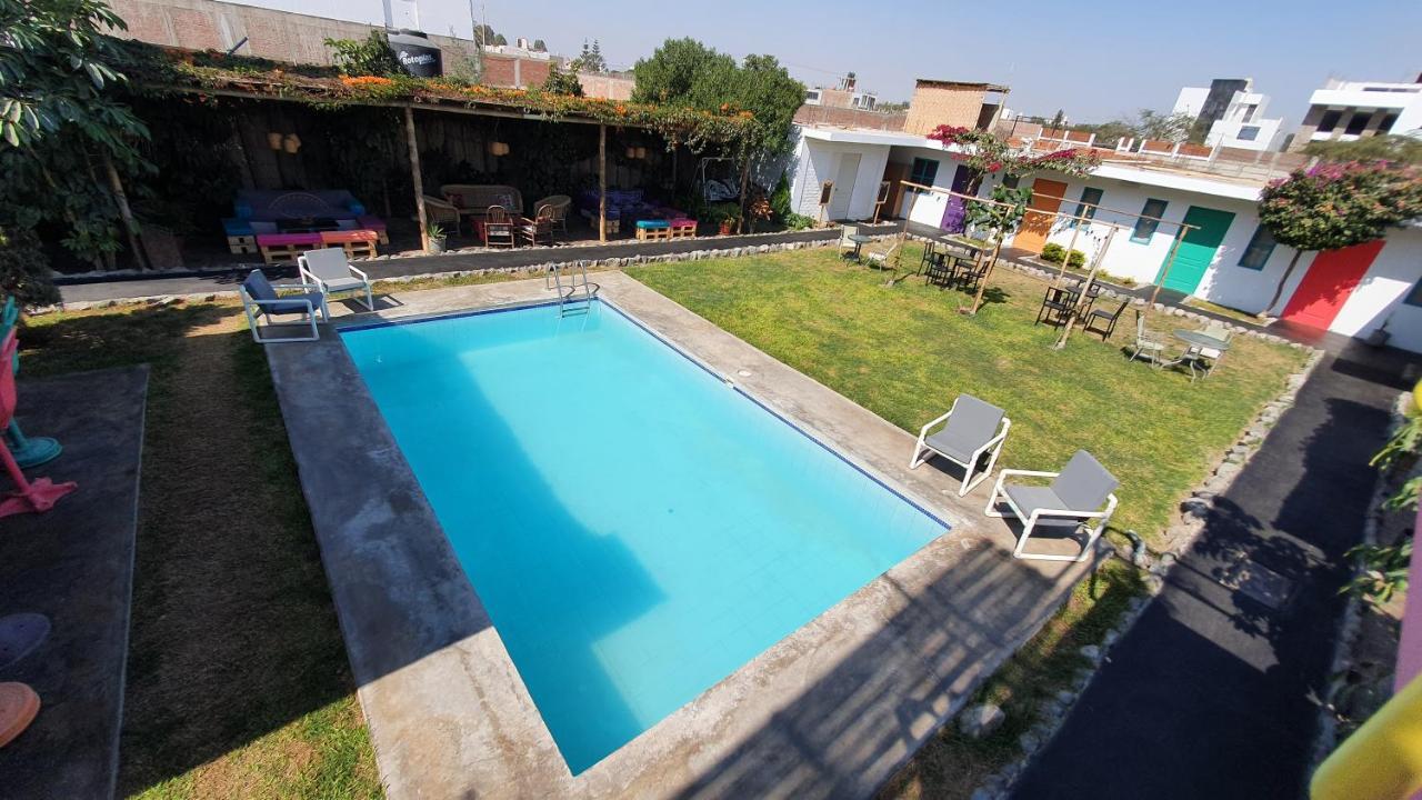 The Upcycled Hostel Huacachina イカ エクステリア 写真