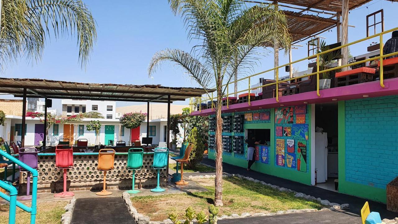 The Upcycled Hostel Huacachina イカ エクステリア 写真