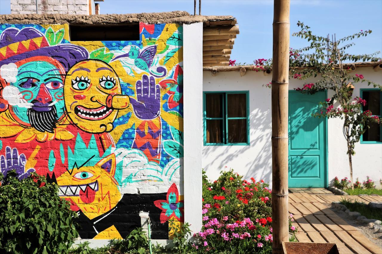 The Upcycled Hostel Huacachina イカ エクステリア 写真