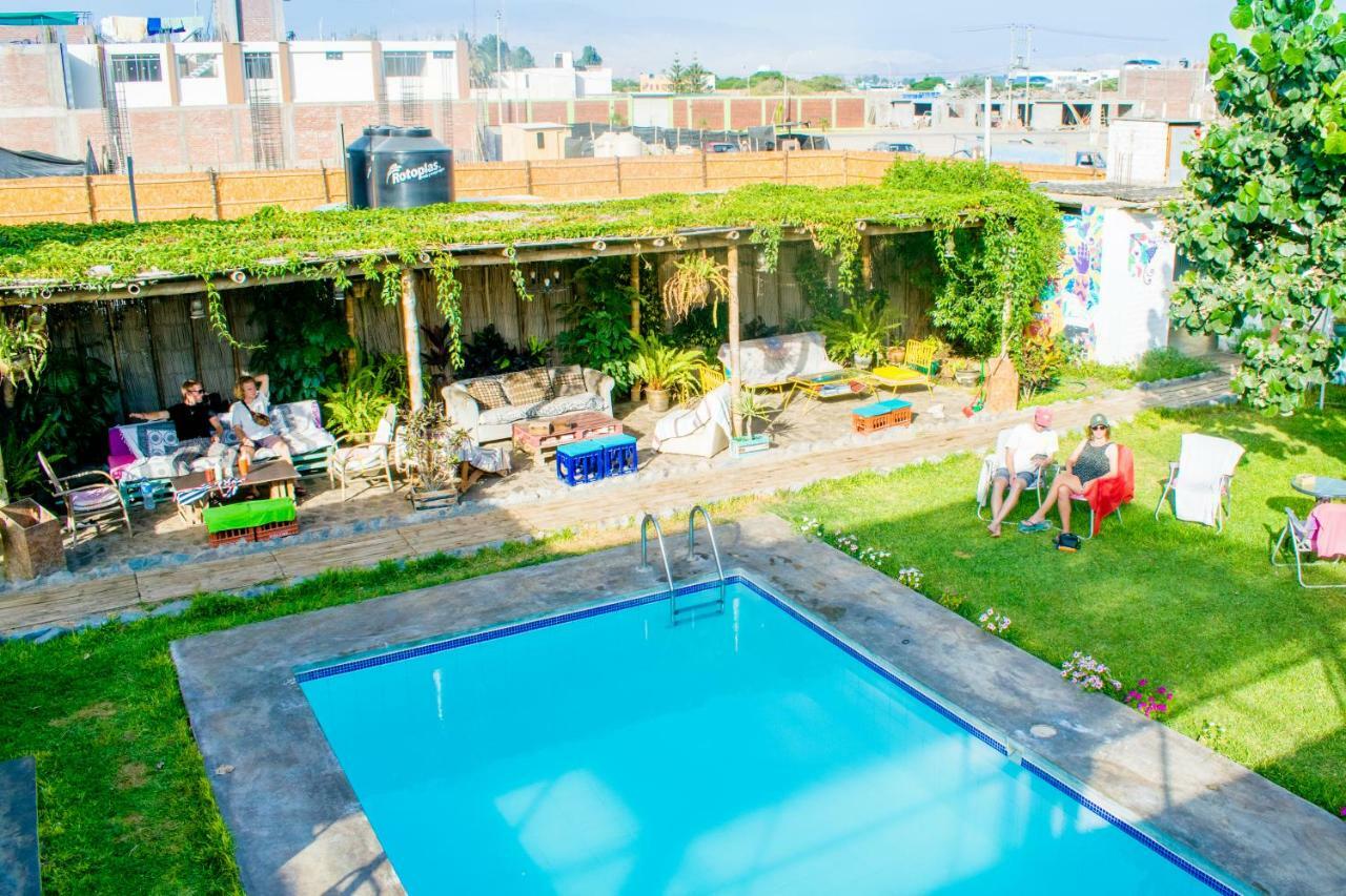The Upcycled Hostel Huacachina イカ エクステリア 写真