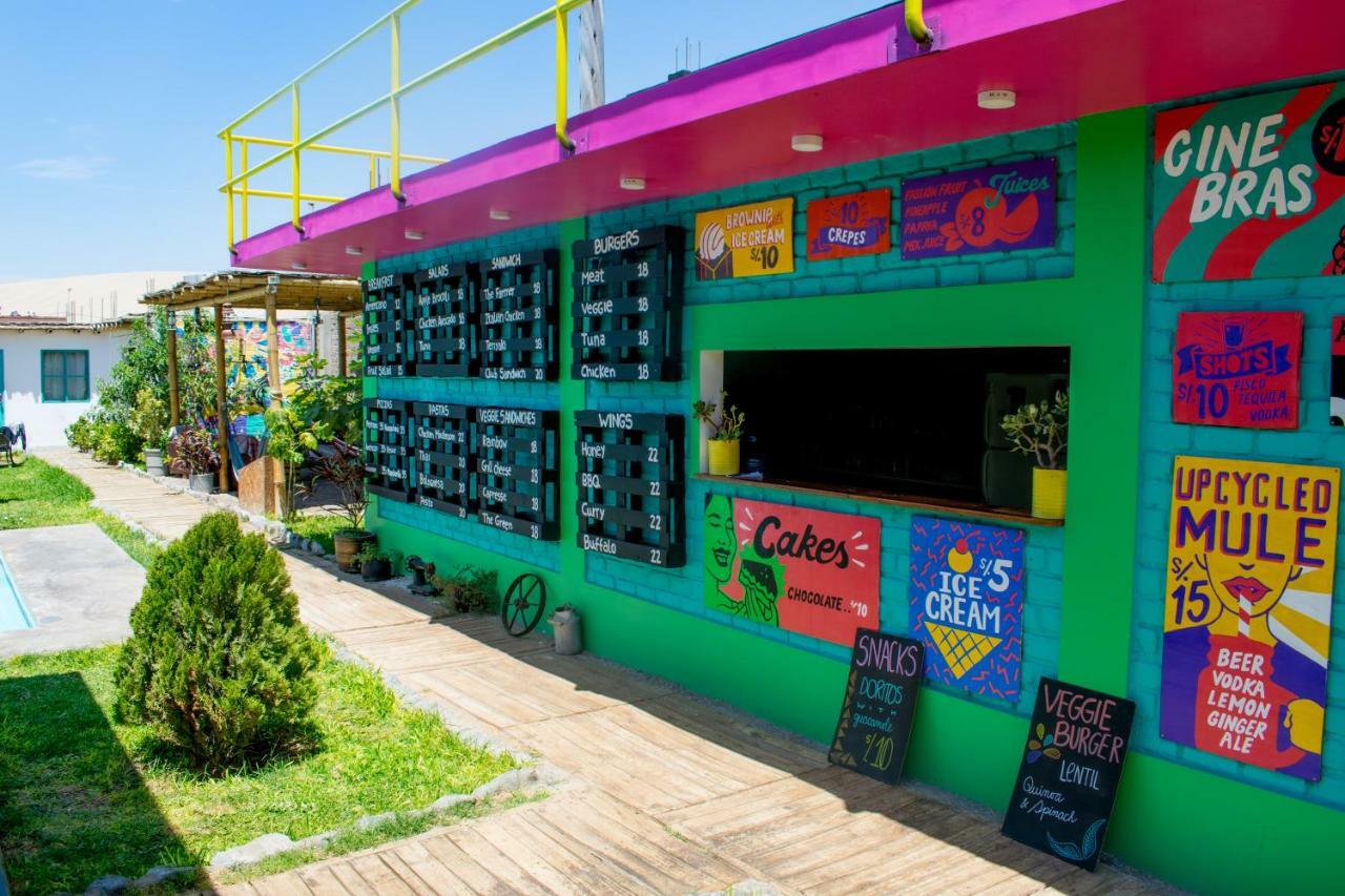 The Upcycled Hostel Huacachina イカ エクステリア 写真