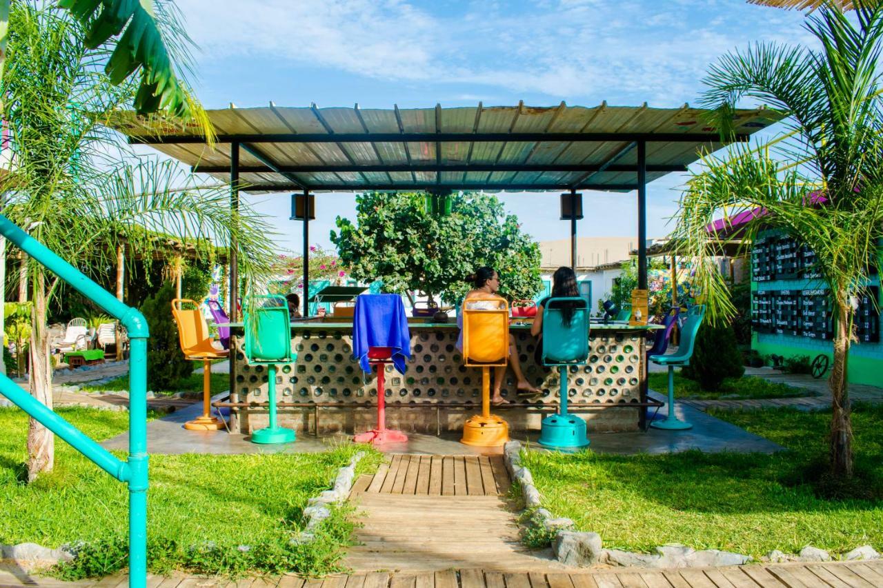 The Upcycled Hostel Huacachina イカ エクステリア 写真