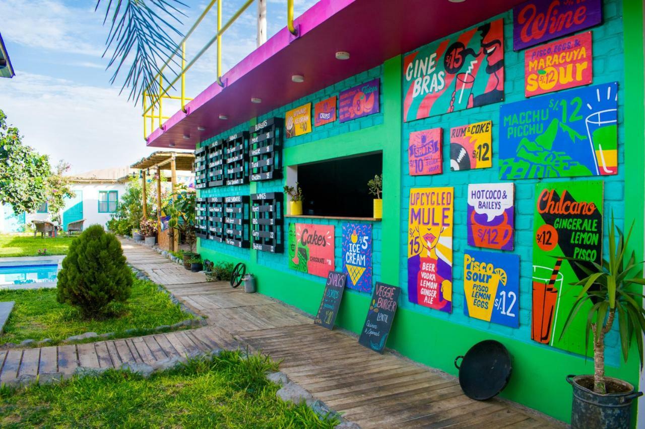 The Upcycled Hostel Huacachina イカ エクステリア 写真
